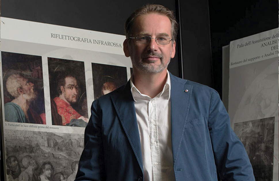 Thierry Radelet, founder of an Art Analysis & Restoration Laboratory