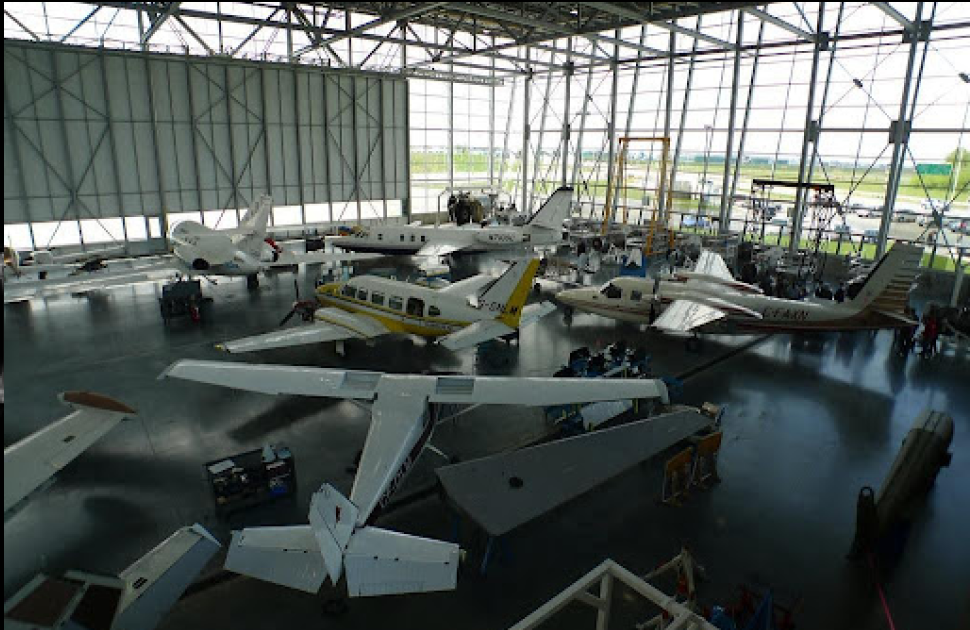 Images of Aircraft in storage