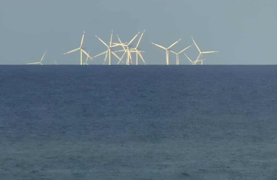 An offshore wind park