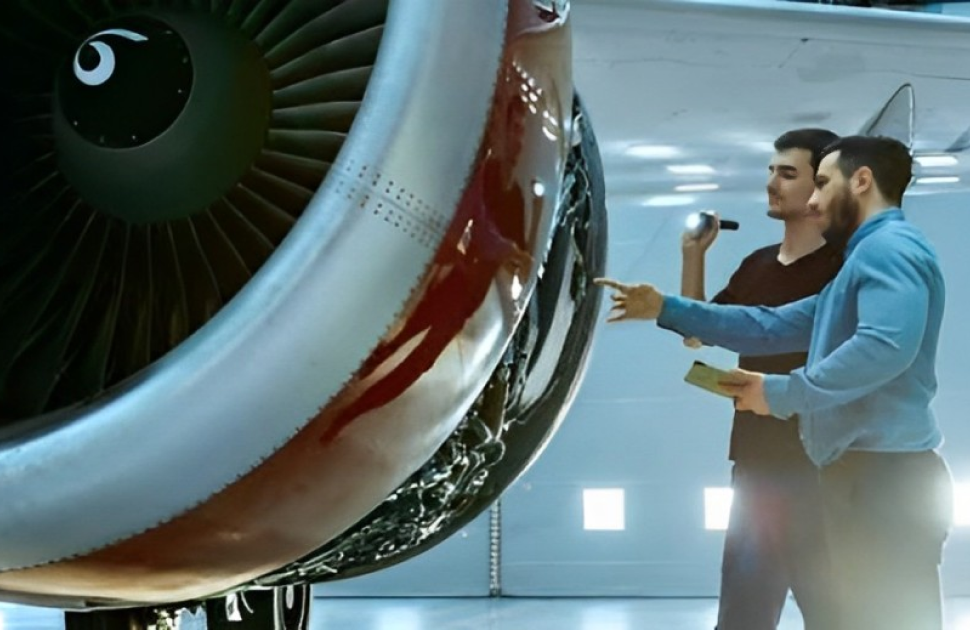 NDT Technician doing Visual Inspection