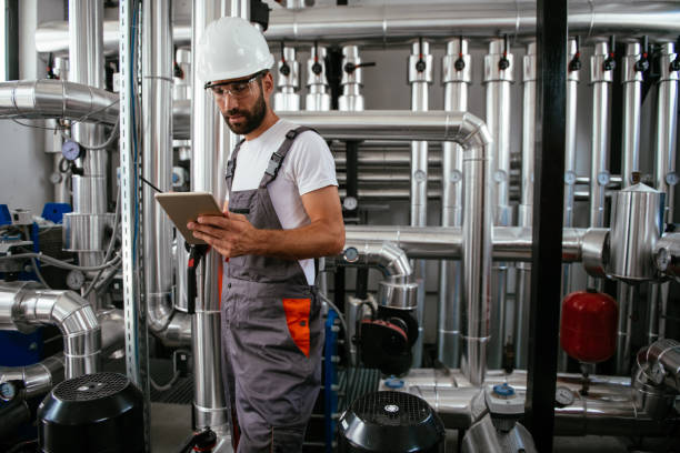 Industrial Inspector at a Plant
