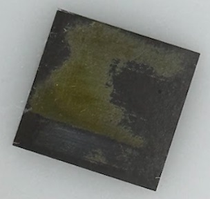QQI with coating partially removed