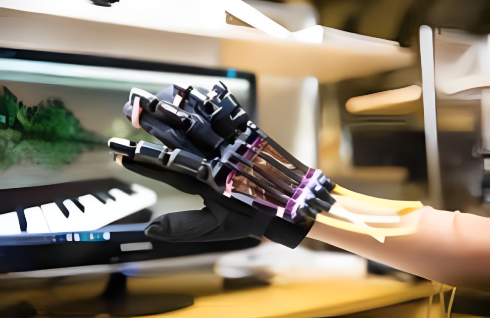 Soft Robotics Virtual Reality Gloves