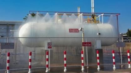 Water Deluge System of LPG Vessels