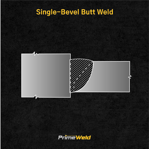 Single-Bevel Butt Weld